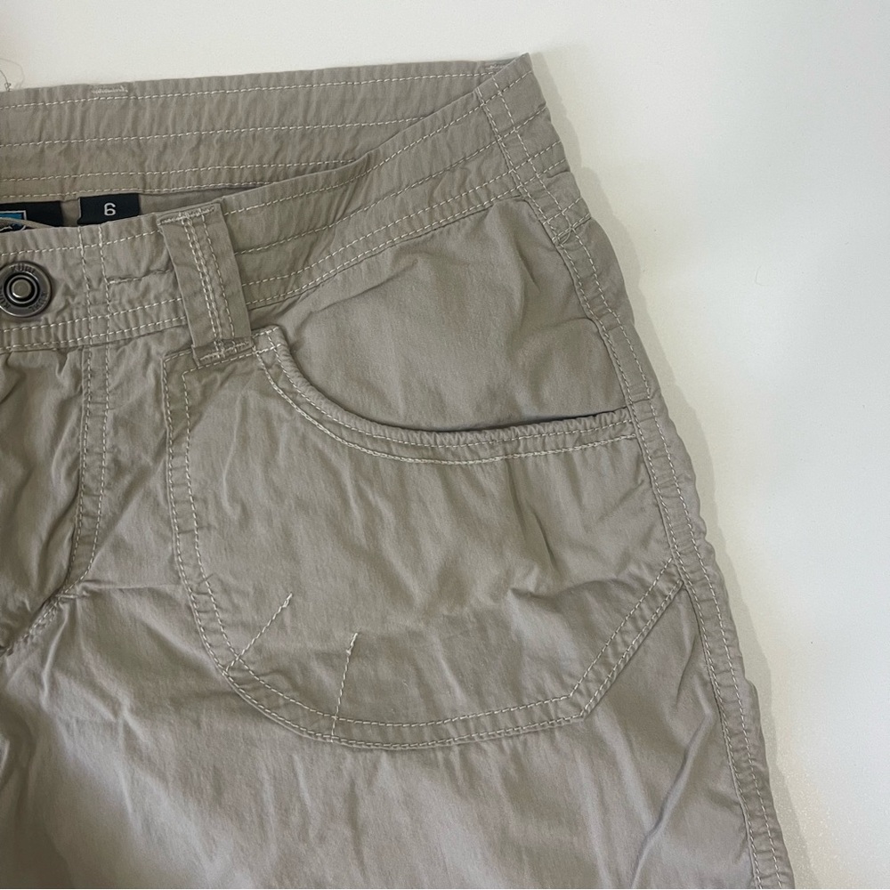 Women’s Kuhl Konya Shorts Tan Size 6 - Picture 3 of 9